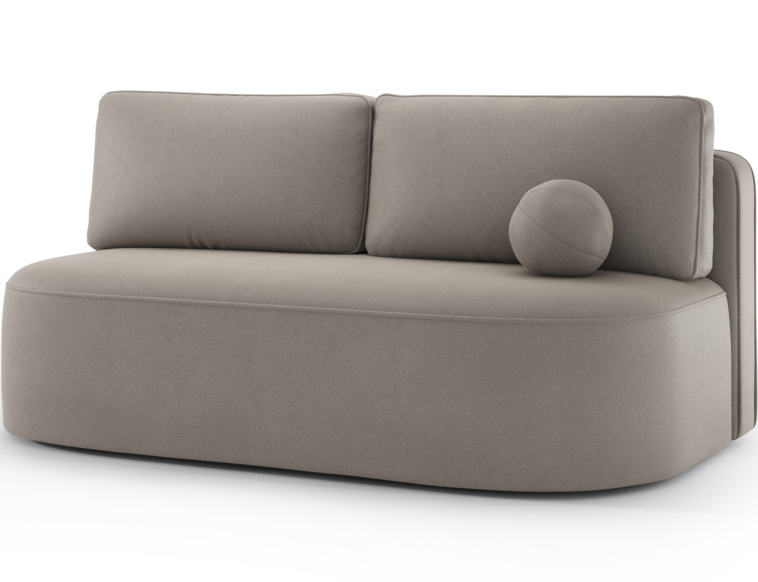 Sofa-lova Lilana Sola 18, smėlio sp., 193 x 96 cm x 93 cm - 3