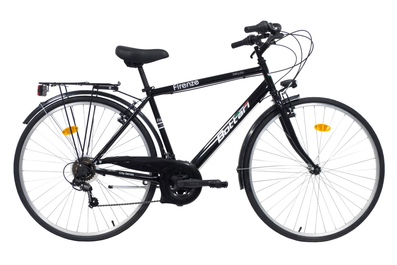 Vyriškas dviratis Firenze 28", juodas - 1