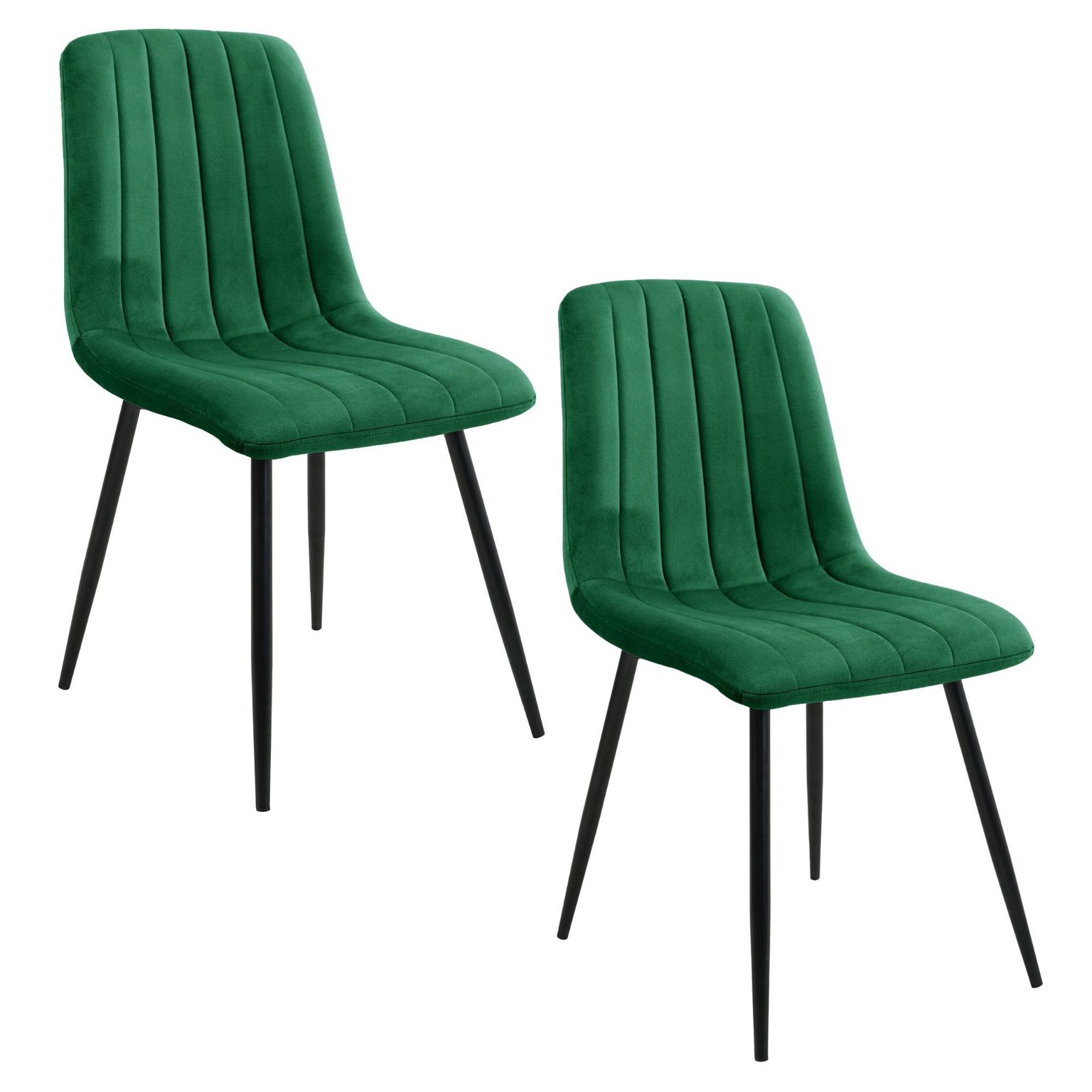 2-ių kėdžių komplektas SJ.9, žalia