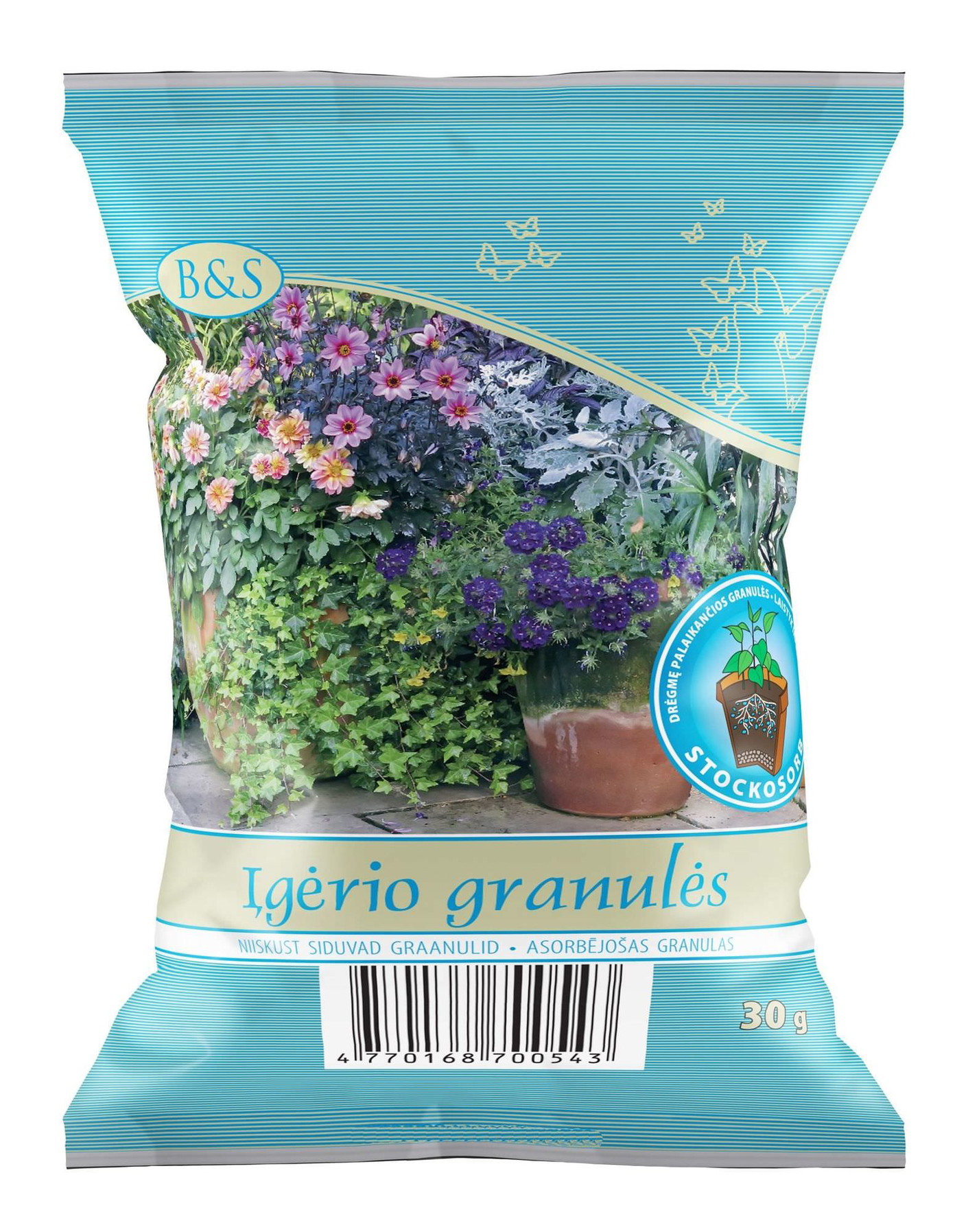 Įgėrio granulės B&S, 0,03 kg