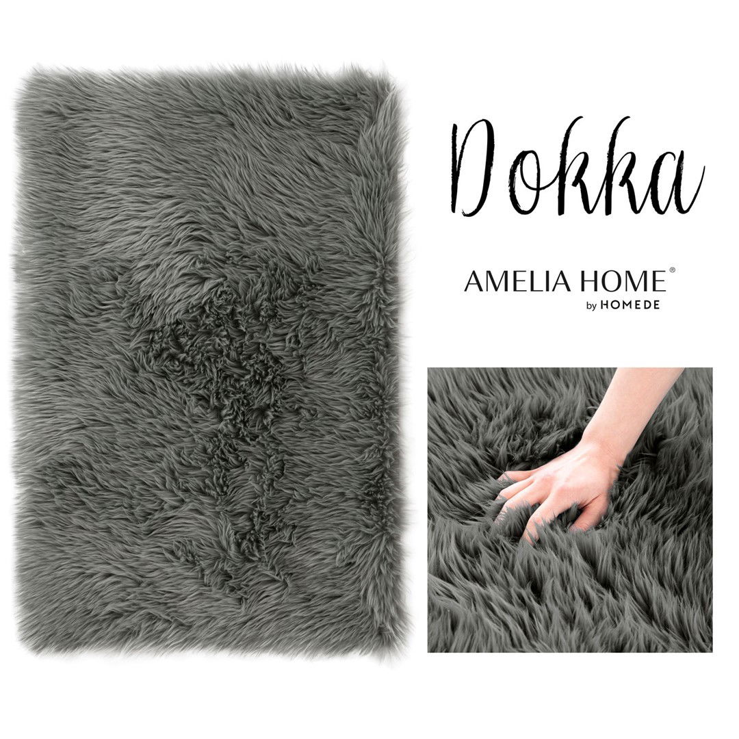 Kilimas AmeliaHome Dokka, 75 x 120 cm, pilka-1