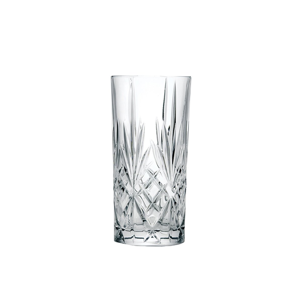 Krištolinės stiklinės RCR MELODIA HB TUMBLER, aukštos, 360 ml, 6 vnt. - 1