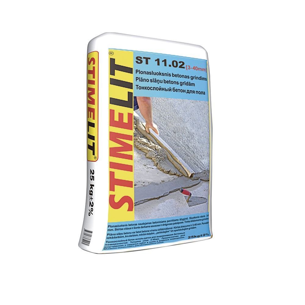 Išlyginamasis grindų mišinys STIMELIT ST11.02, 2-40 mm, 25 kg