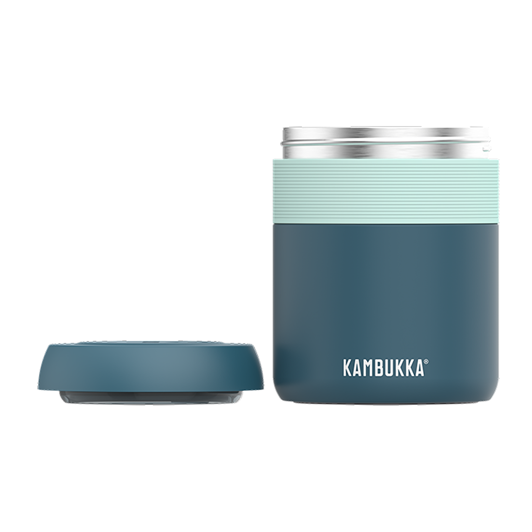 Maisto termosas KAMBUKKA BORA DEEP TEAL, t. žalios sp., 600 ml-1