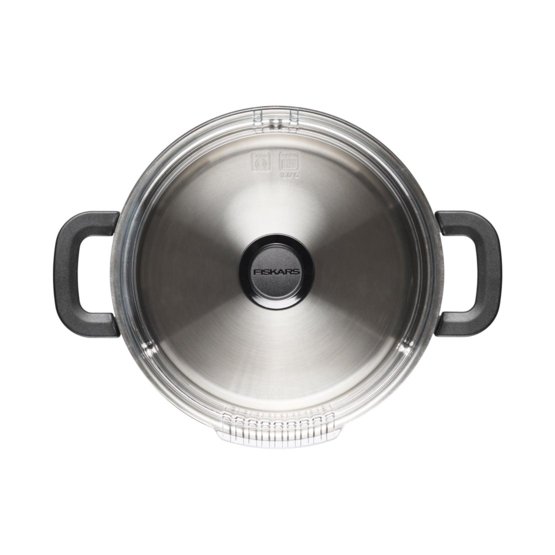 Keraminis puodas FISKARS FF, nepridegančia danga, 5,0 L, 1 vnt-1