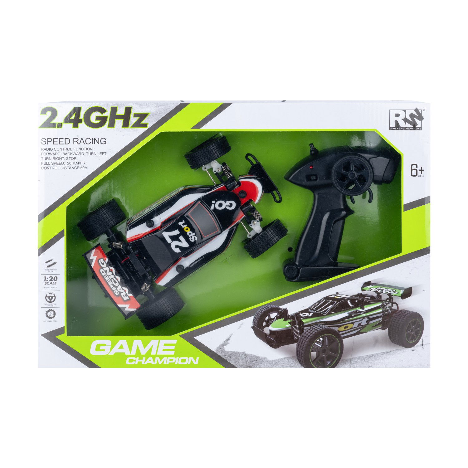 Radijo bangomis valdomas automobilis 1:20 RW SPEED CAR