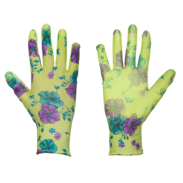 Sodo ir darbo pirštinės Bradas PURE FLOXY, 6 dydis, 6 vnt. - 1