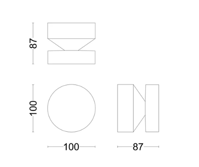 Sieninis LED lauko šviestuvas PHILIPS LAVEN, IP44, 6 W, 4000 K, 750 lm, Ø10 x 8,7 cm - 2