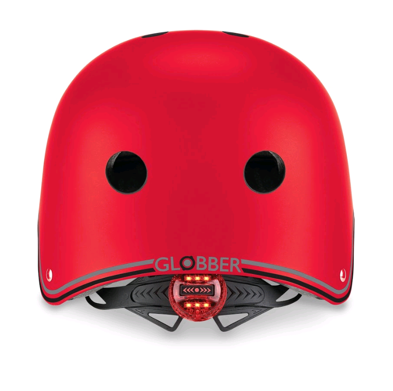 Šalmas Globber Primo Lights, XS/S (48-53 cm), raudonas - 3