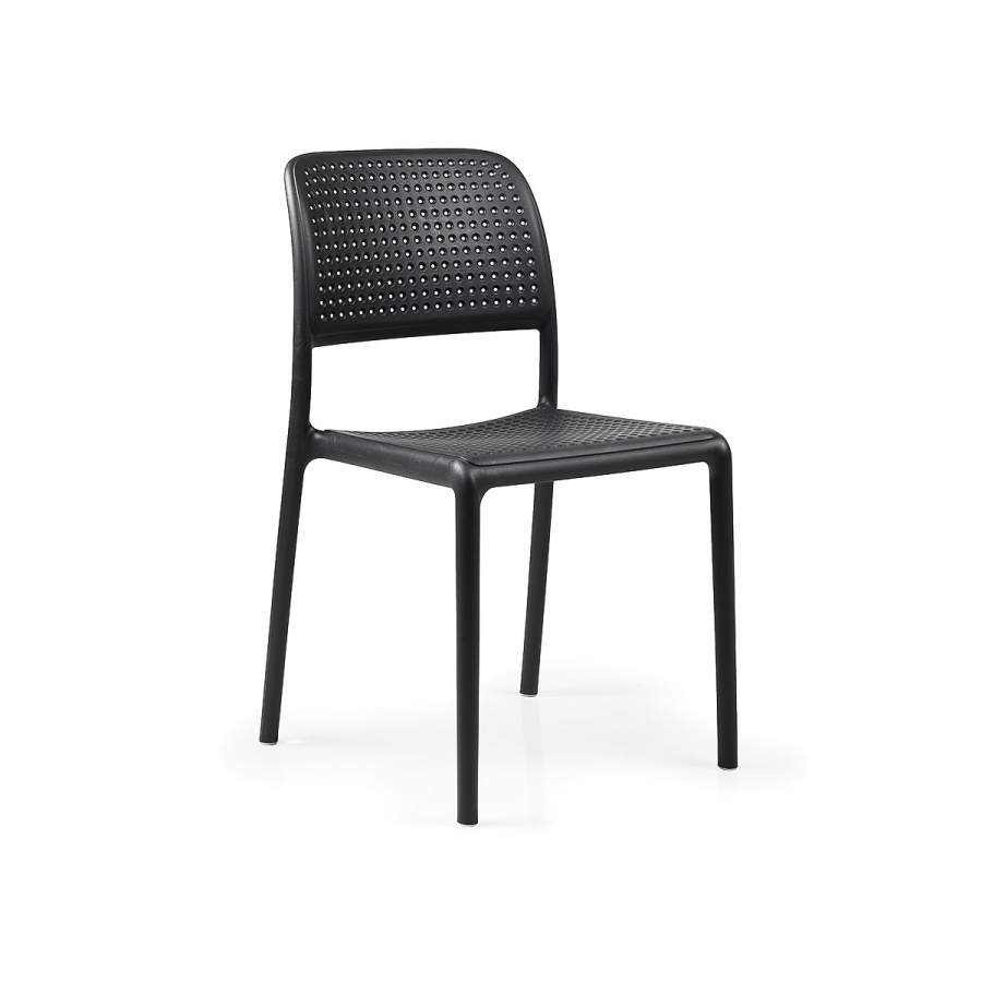 Lauko baldų komplektas BORA BISTROT/STEP 2+1, Antracite - 3
