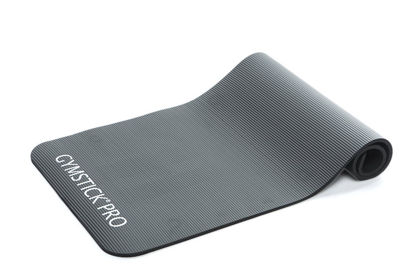 Gimnastikos kilimėlis Gymstick NBR 61042GB 140x60x1cm, juoda-0