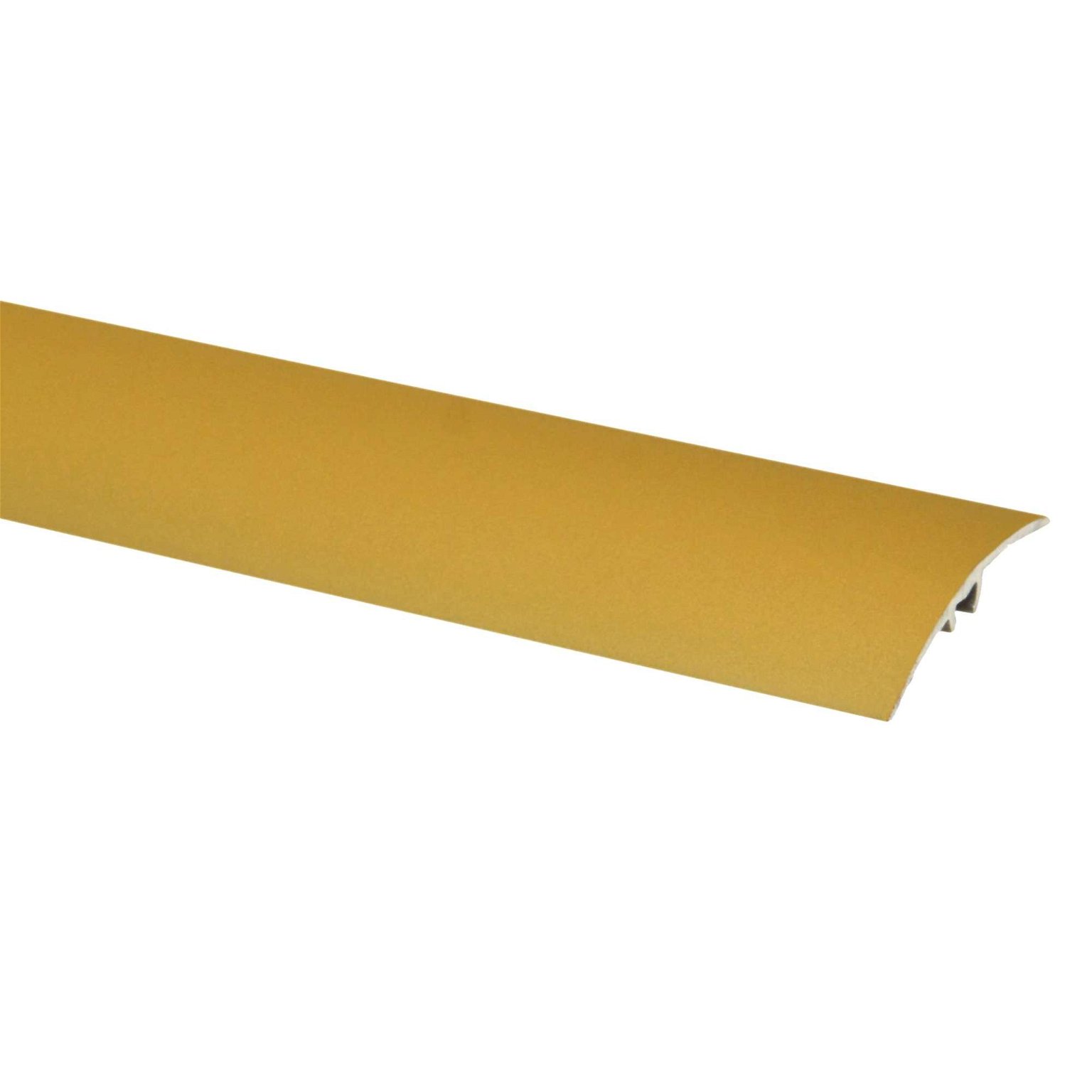 Aliumininė grindų juostelė SM2 W9, auksinio riešuto sp., 41 mm pločio, 186 cm ilgio