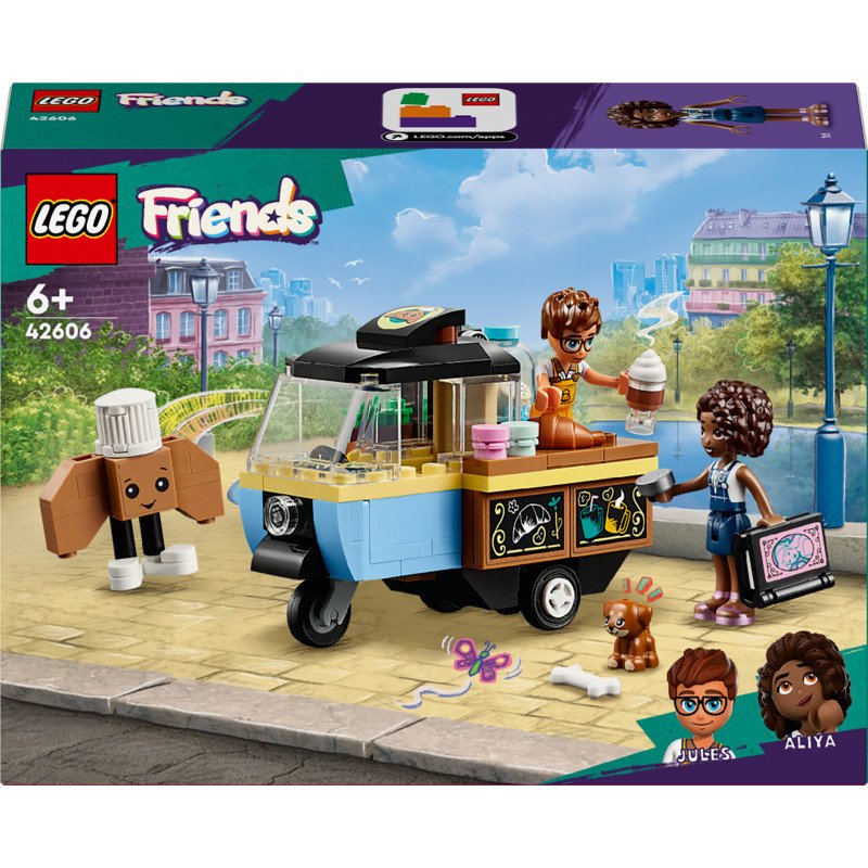 Konstruktorius LEGO Friends Mobile Bakery Food Cart 42606