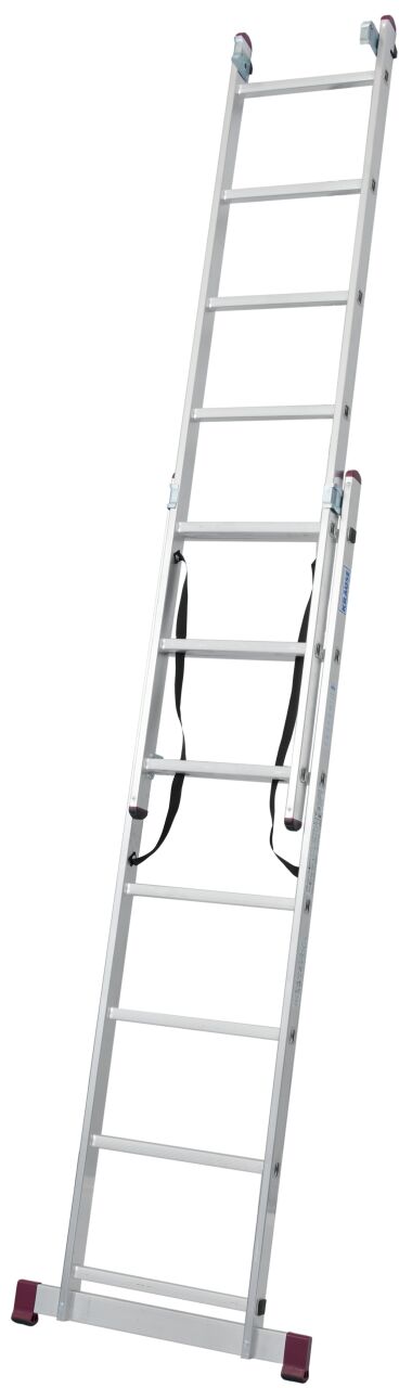 Kopėčios KRAUSE Corda, 3 x 7, universalios, aliuminės, darbinis aukštis 510 cm-1