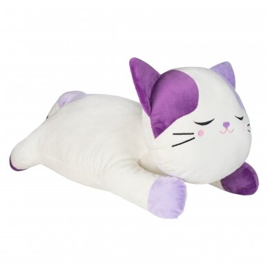Pliušinis žaislas-pagalvė, katinas FANCY ALYVA, 50 cm-1