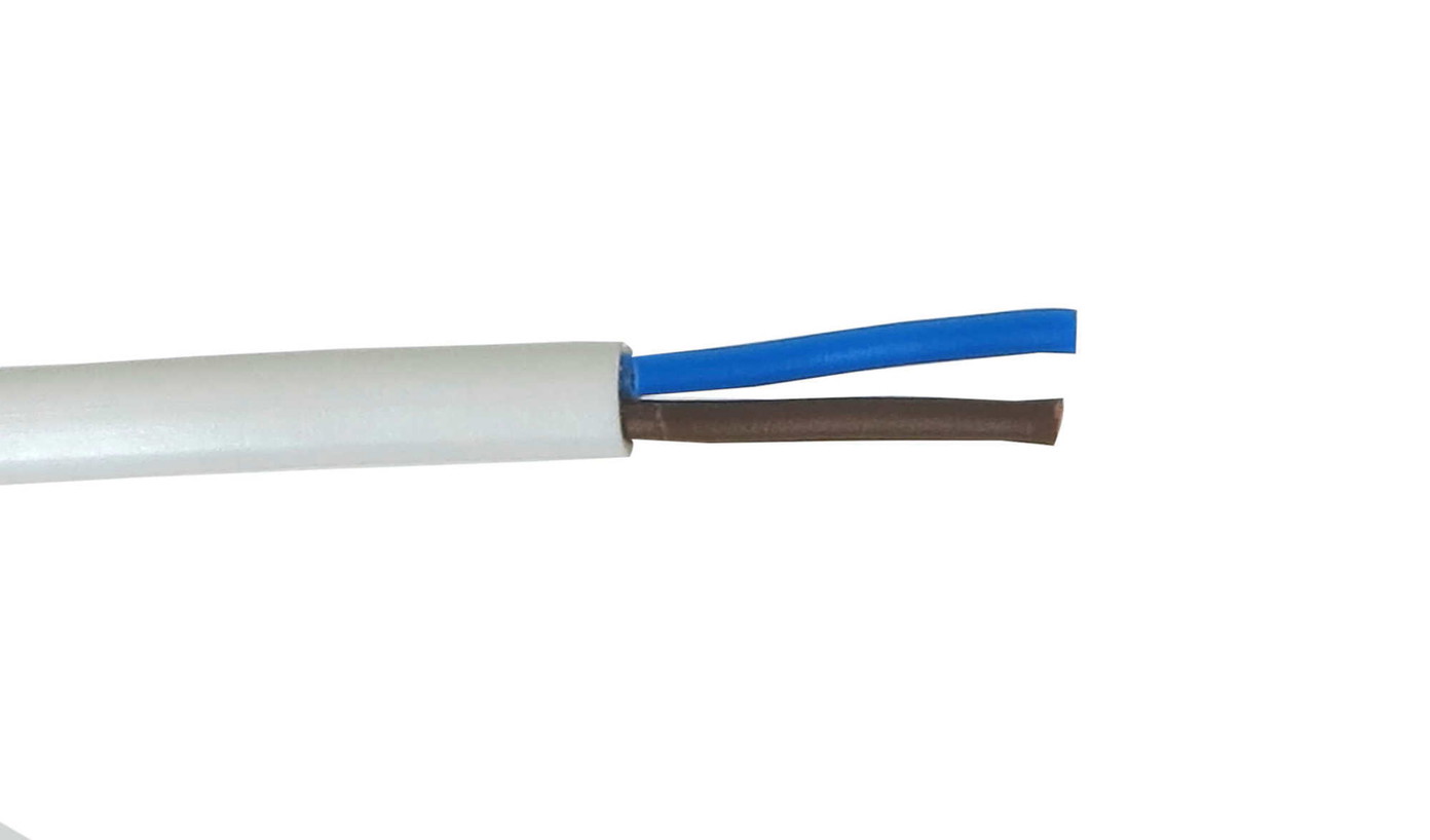 Instaliacinis kabelis, Lietkabelis OMYp (BVV-PLL), 2 x 1 mm², 100 m-0