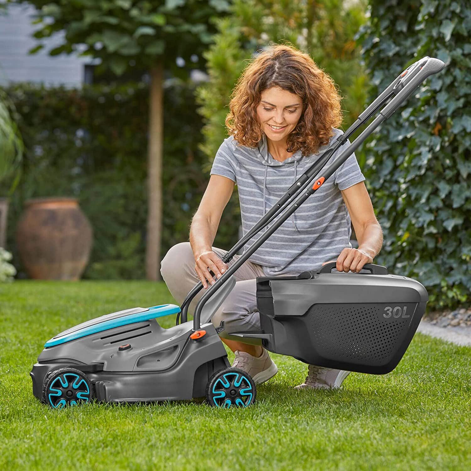 Akumuliatorinė vejapjovė Gardena PowerMax 32/18V P4A, 32 cm, be akumuliatoriaus ir įkroviklio - 3