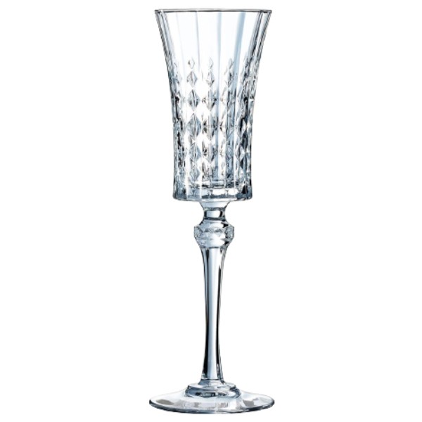 Krištolinės šampano taurės LADY DIAMOND, 150 ml, 6 vnt-0