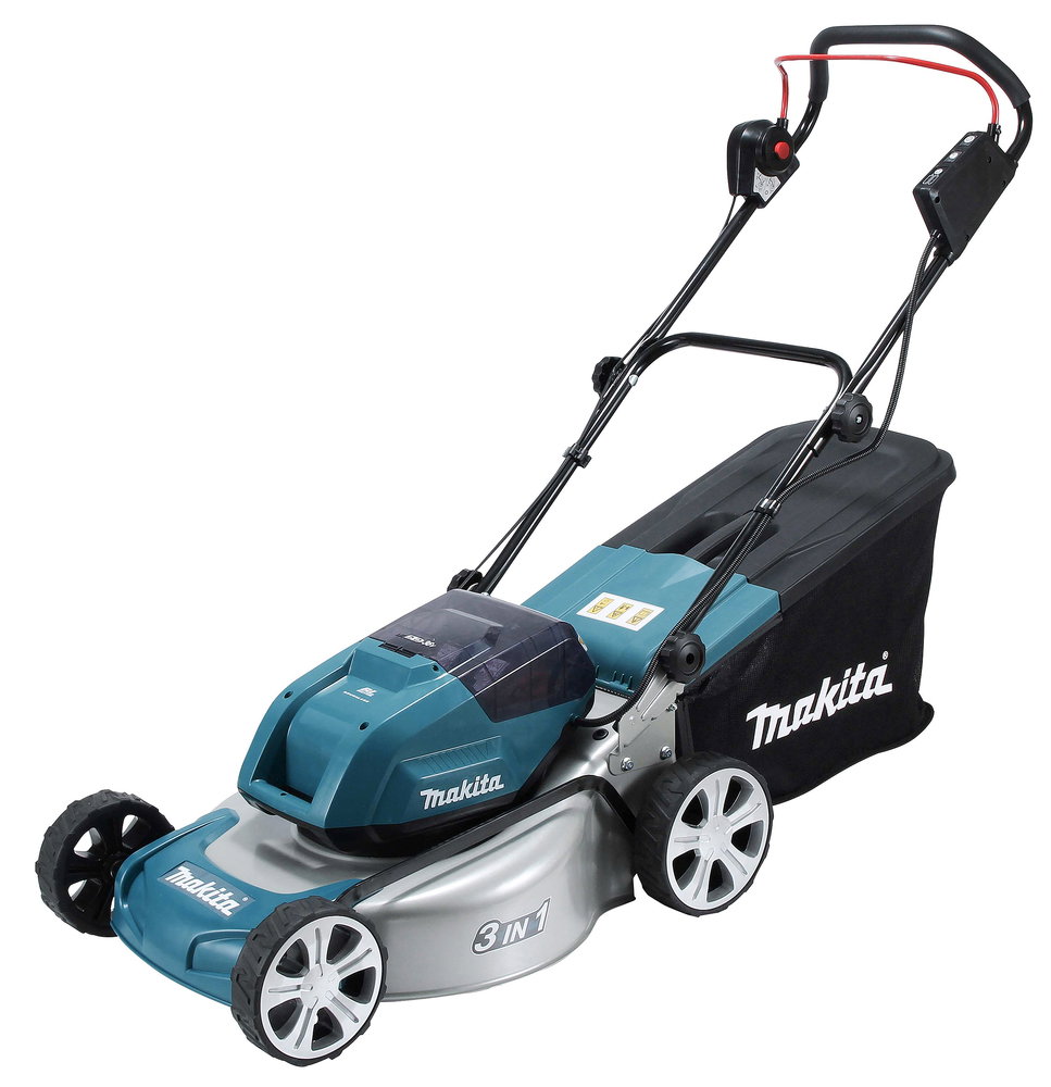 Akumuliatorinė vejapjovė MAKITA DLM460Z, 2 x 18 V, 46 cm, 60 l, be akumuliatoriaus-0