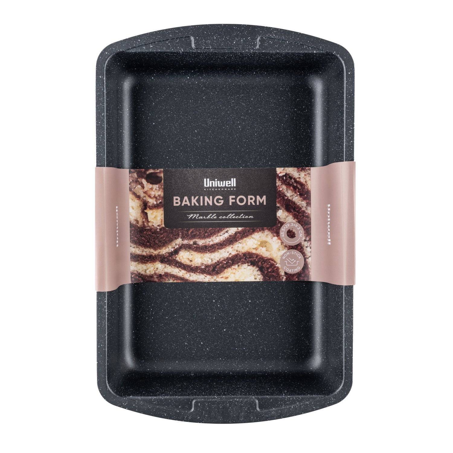 Kepimo forma UNIWELL ROASTER, t. pilkos sp., 9,2 x 29,3 x 45,5 cm-0