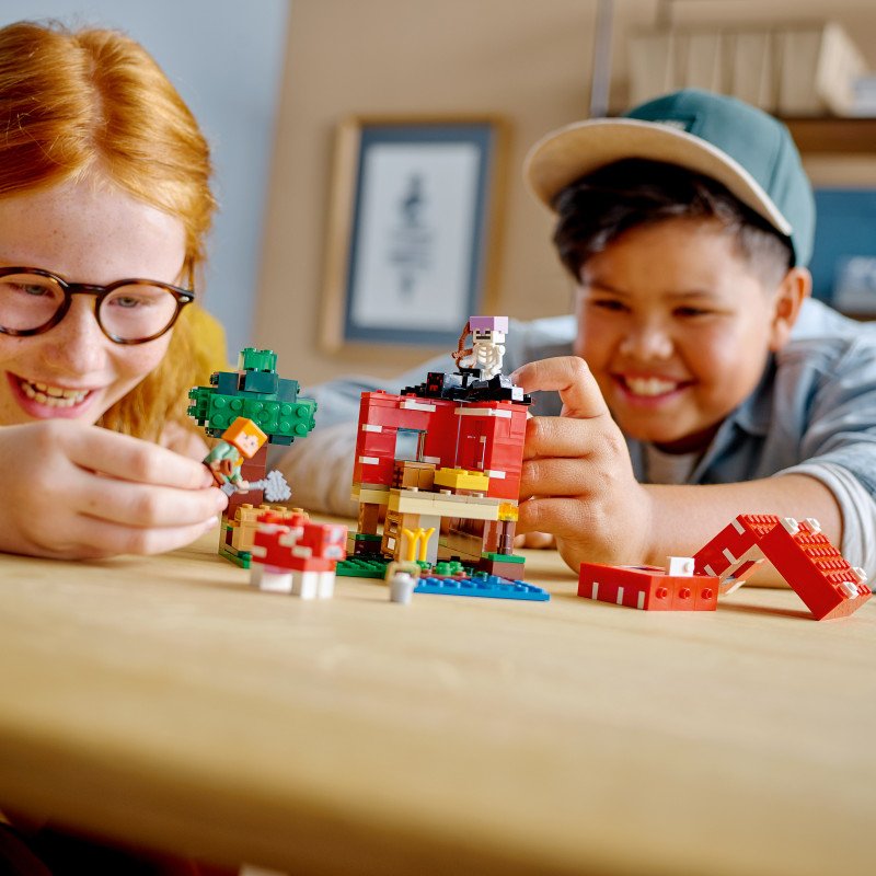 Konstruktorius LEGO MINECRAFT THE MUSHROOM HOUSE - 7