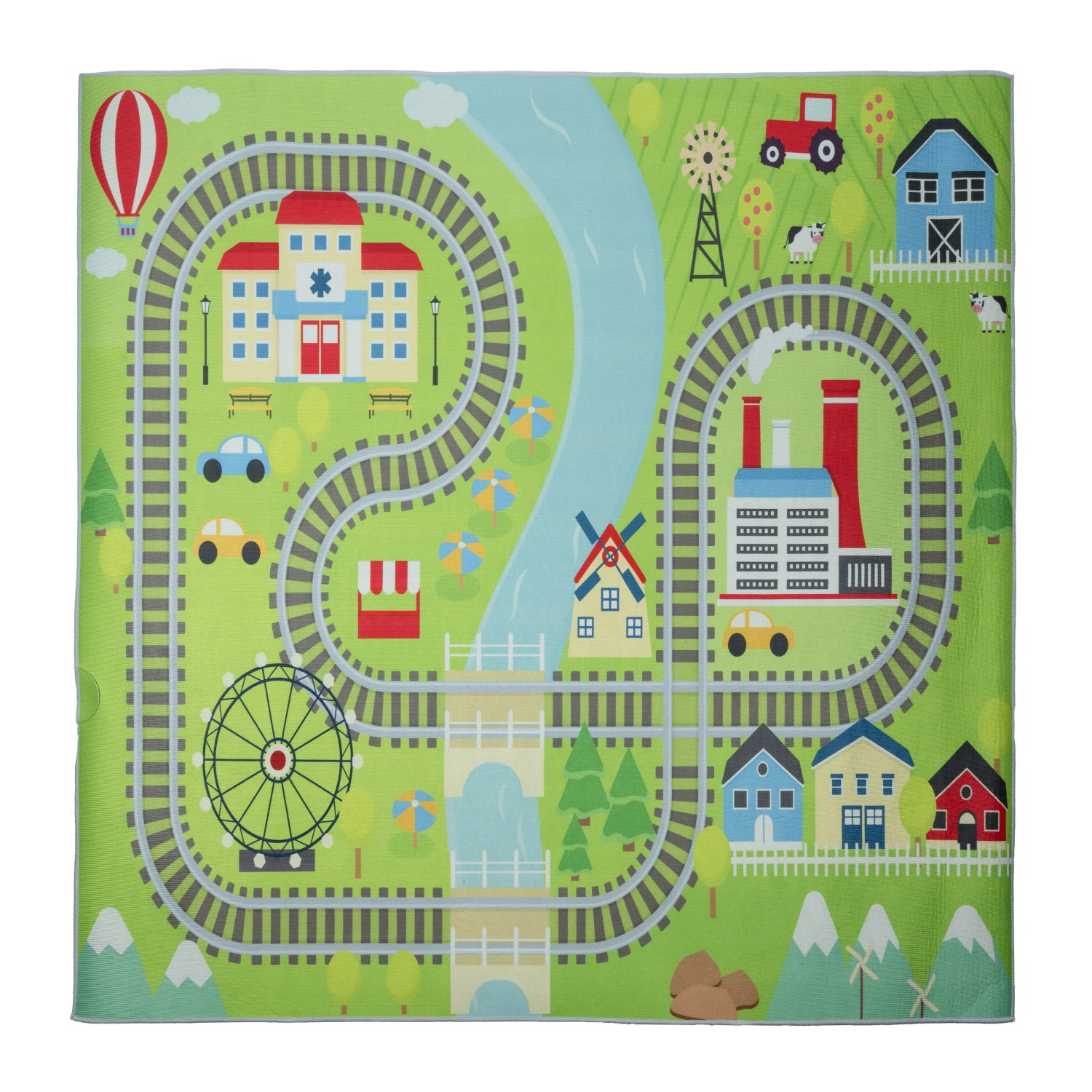 Vaikiškas kilimas ELDORADO HOME, 130 x 130 cm, 2 - jų diz.-0