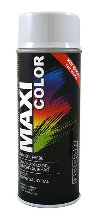 Purškiami dažai MAXI-COLOR RAL7035, šviesiai pilkos sp., 400 ml - 1
