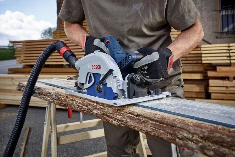 Akumuliatorinis diskinis pjūklas BOSCH PRO GKS 18V-68 GC, 18 V (be akumuliatoriaus ir pakrovėjo, SU L-BOXX) - 6