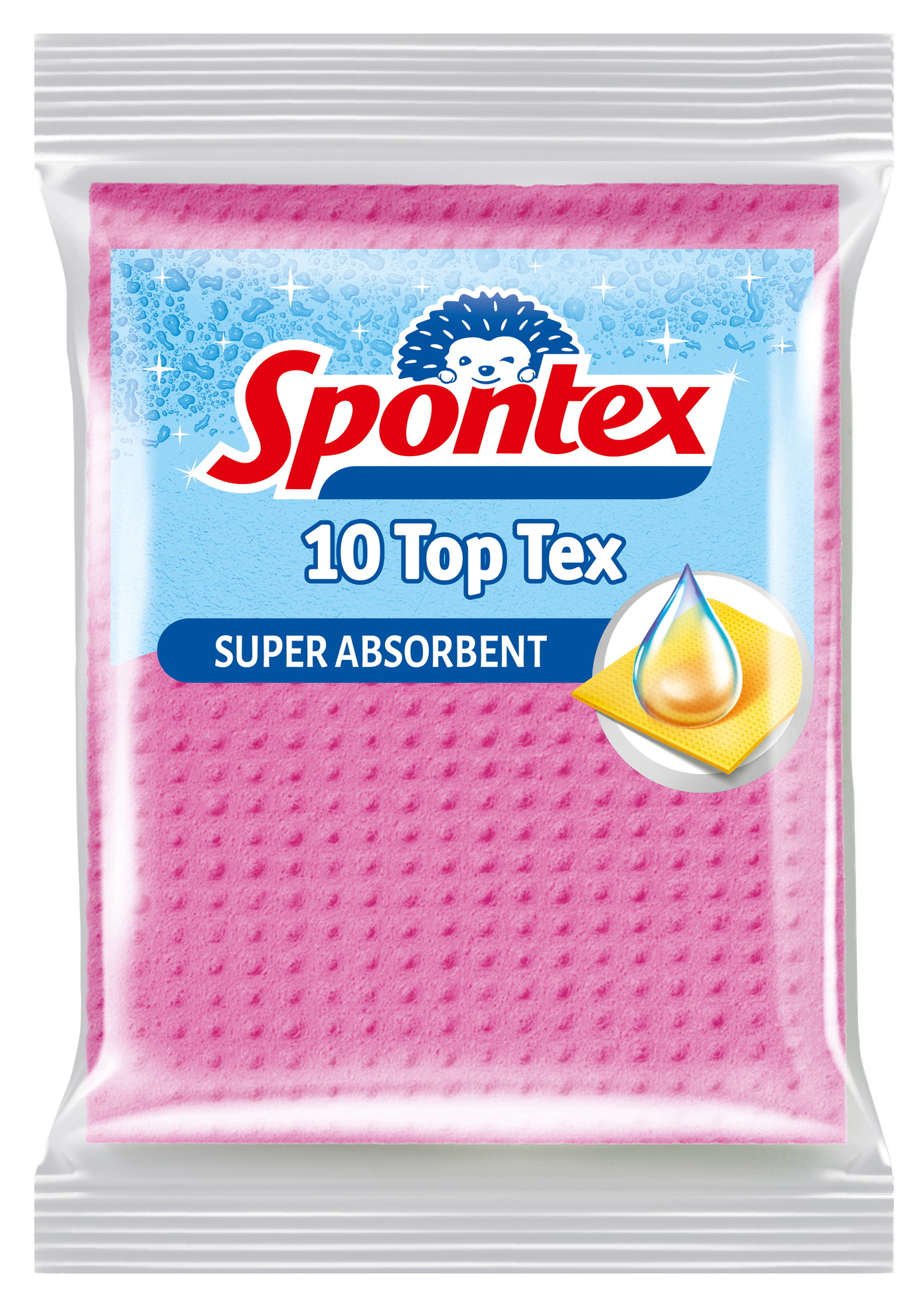 Šluostės - kempinės SPONTEX TOP TEX, 10 vnt.-0