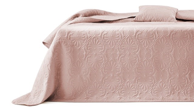 Lovatiesė LEILA POWDER PINK, 200x220 cm,  rožinė - 5