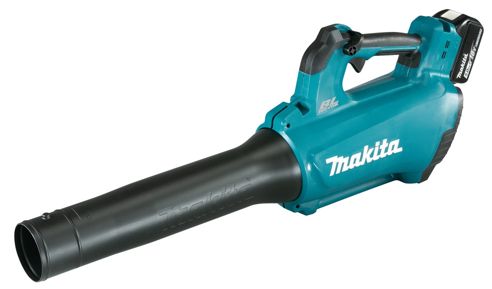 Akumuliatorinis lapų pūstuvas MAKITA DUB184RT, 18 V, 5,0 Ah, 12,7 m³/min, 187 km/h, 3,0 kg-0