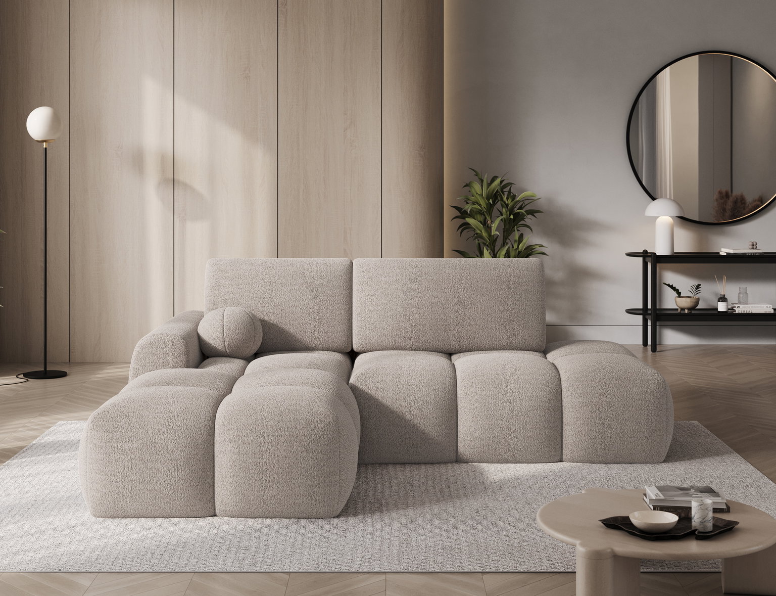 Kampinė sofa Vittario, smėlio sp., 170 x 227 cm x 95 cm-1
