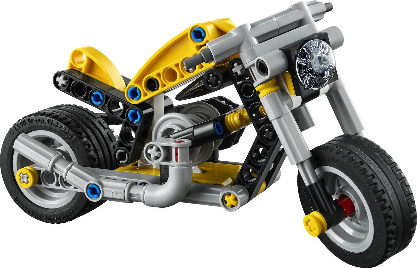 Konstruktorius LEGO Technic Yellow Motorcycle - 2
