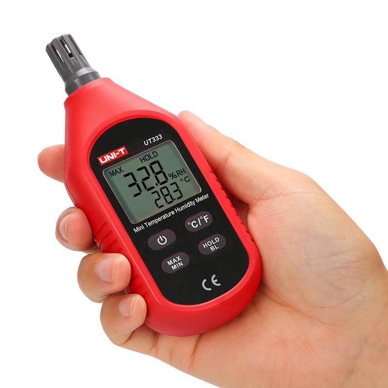 Temperatūros ir drėgmės matuoklis UNI-T UT333 - 3
