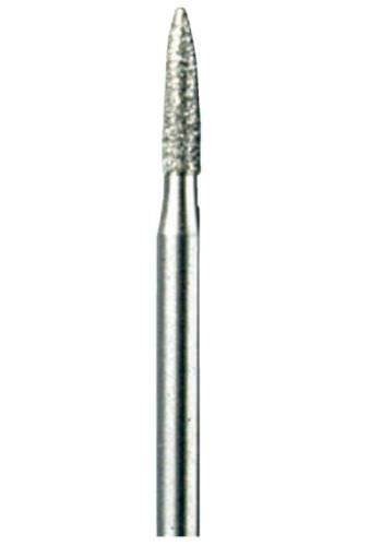 Deimantiniai antgaliai DREMEL 7144, skersmuo 2,4 mm, pjovimui, graviravimui, drožimui, 2 vnt.