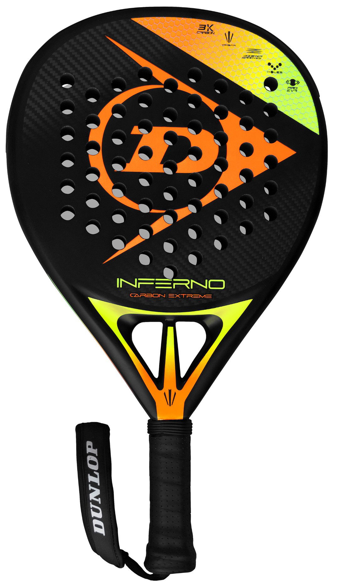 Padel raketė Dunlop INFERNO CARBON EXTREME 365g-0