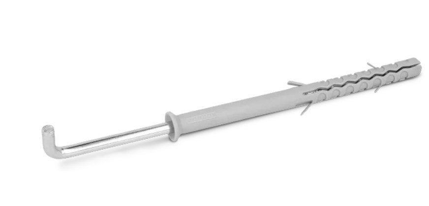 Universalus nailoninis kaištis su šešiakampe galva KOELNER, 10 x 140 mm, 1 vnt.