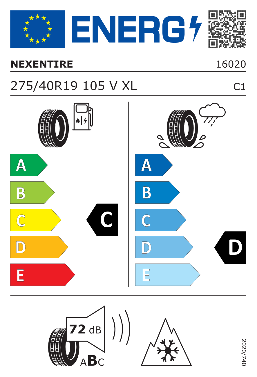 Nexen WinGuard Sport 2 275/40 R19 105 V - 2