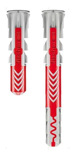 Universalūs dvikomponentiniai nailoniniai kaiščiai, 6 x 30 mm, 100 vnt.-0
