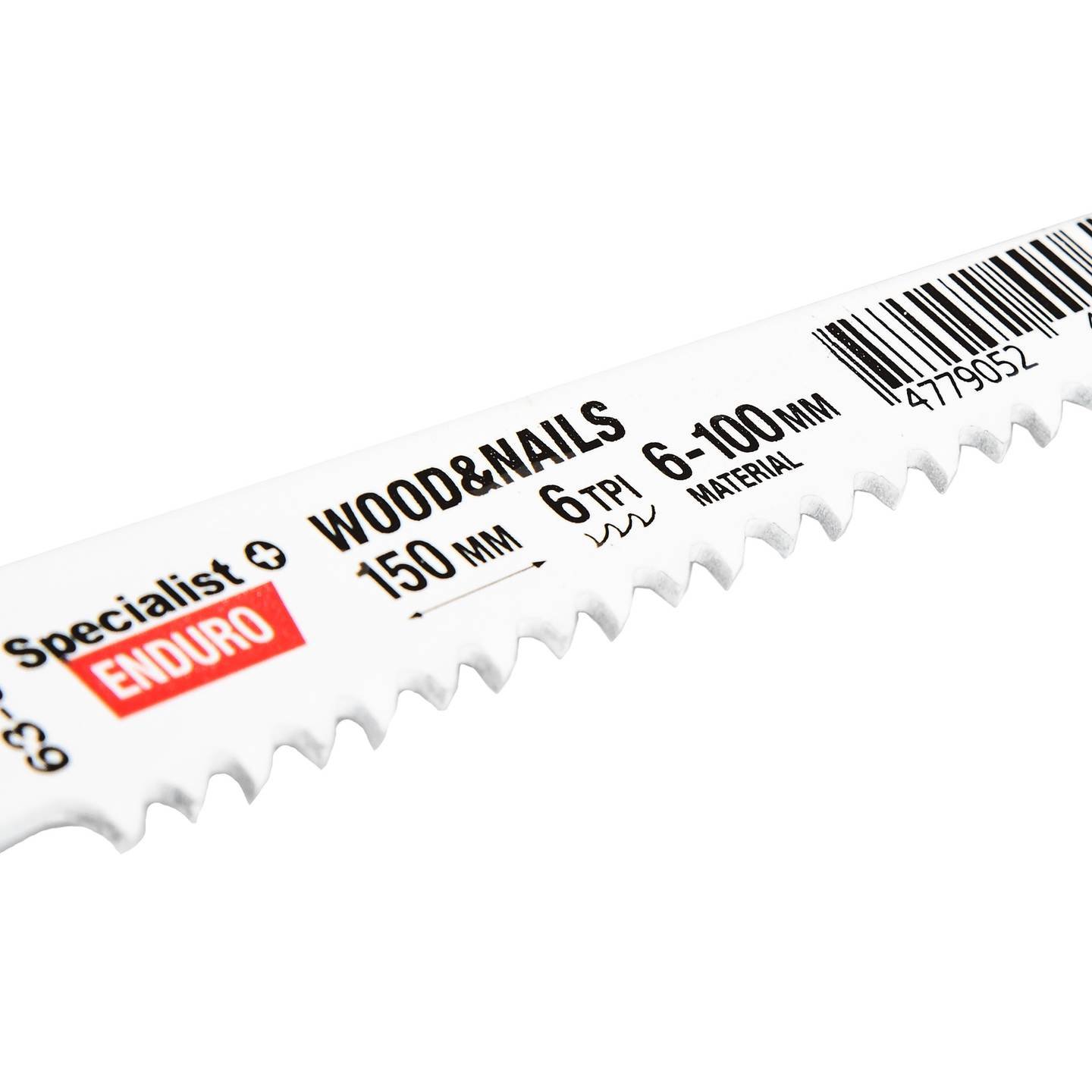 Tiesinio pjūklo pjūklelis SPECIALIST+, 150 mm, 6 TPI, medienai su vinimis-1