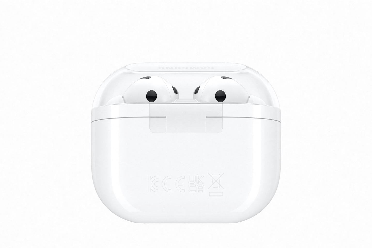 Belaidės ausinės Samsung Galaxy Buds 3 Pro, balta - 4