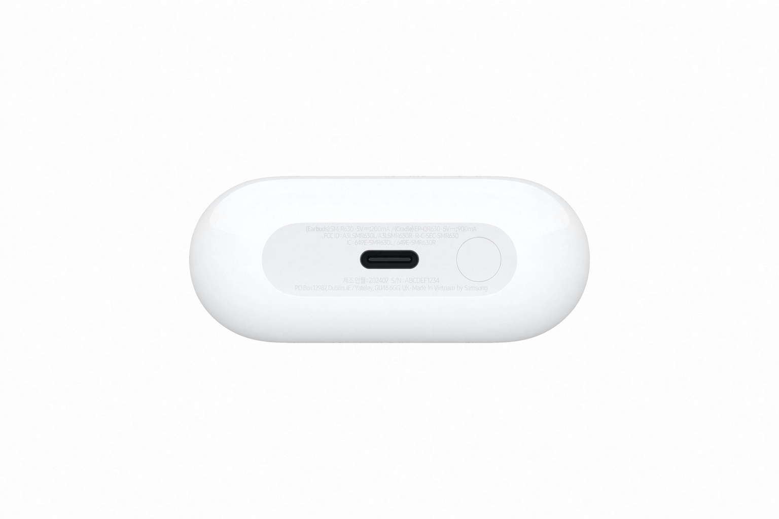 Belaidės ausinės Samsung Galaxy Buds 3 Pro, balta - 3