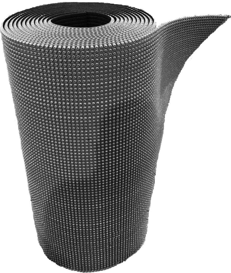 Plastikinis takas 25, pilkos sp., 90 cm pločio, 100% polietileno-1
