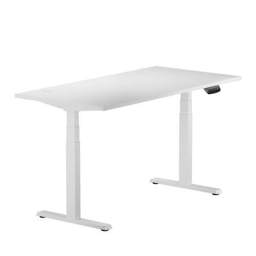 Reguliuojamo aukščio stalas Up Up Thor L, 150x75 cm, balta - 1