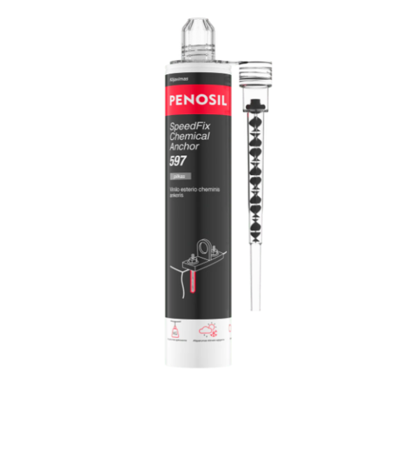 Cheminis ankeris PENOSIL Premium SpeedFix Chemical Anchor 597, pilkos sp., 300 ml