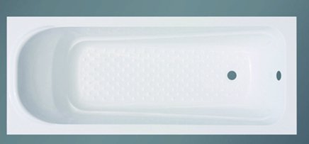 Akrilinė vonia PEARL-150 su kojomis, 1500 x 700 x 520 mm, balta - 2