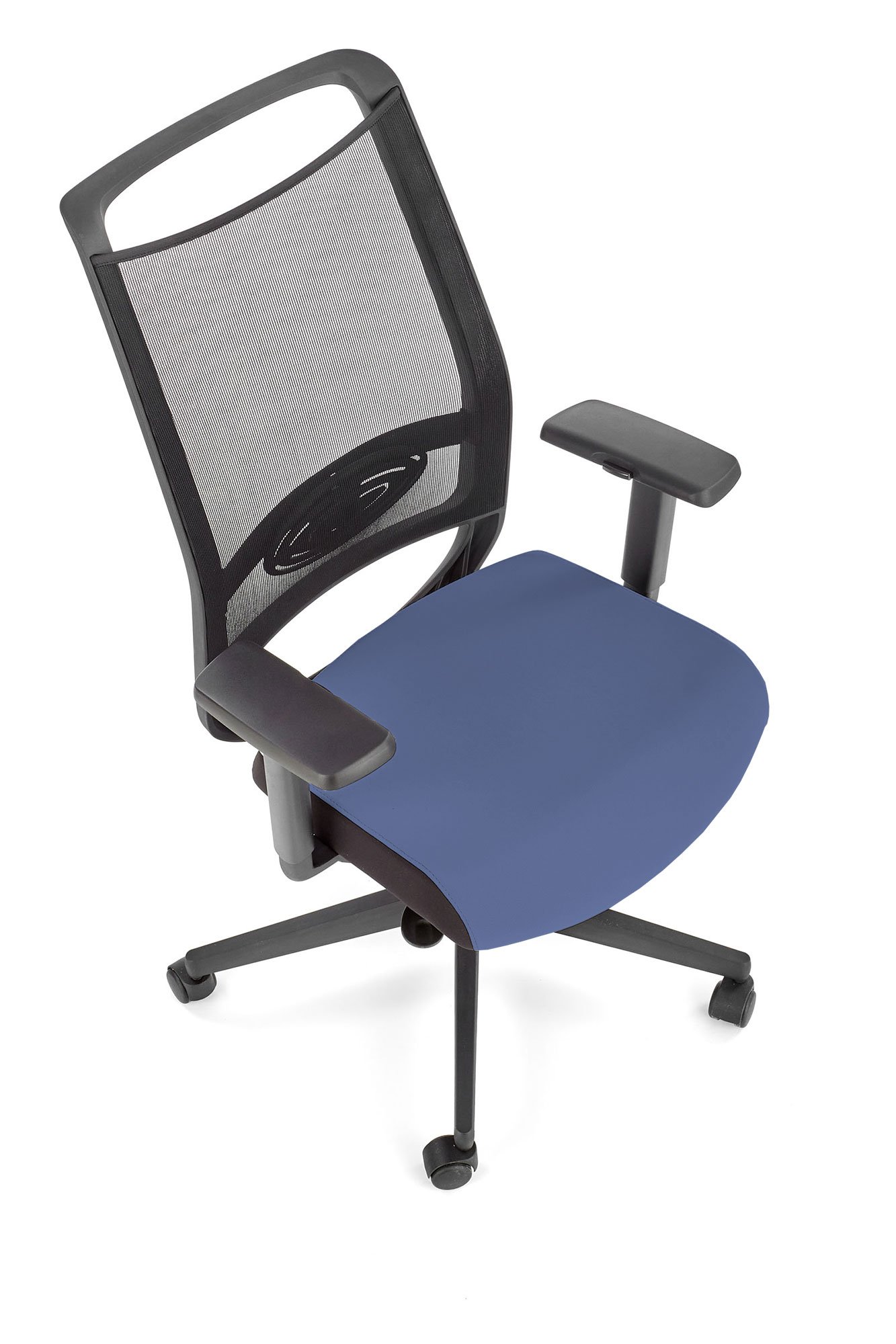 Biuro kėdė GULIETTA, juoda/mėlyna - 6