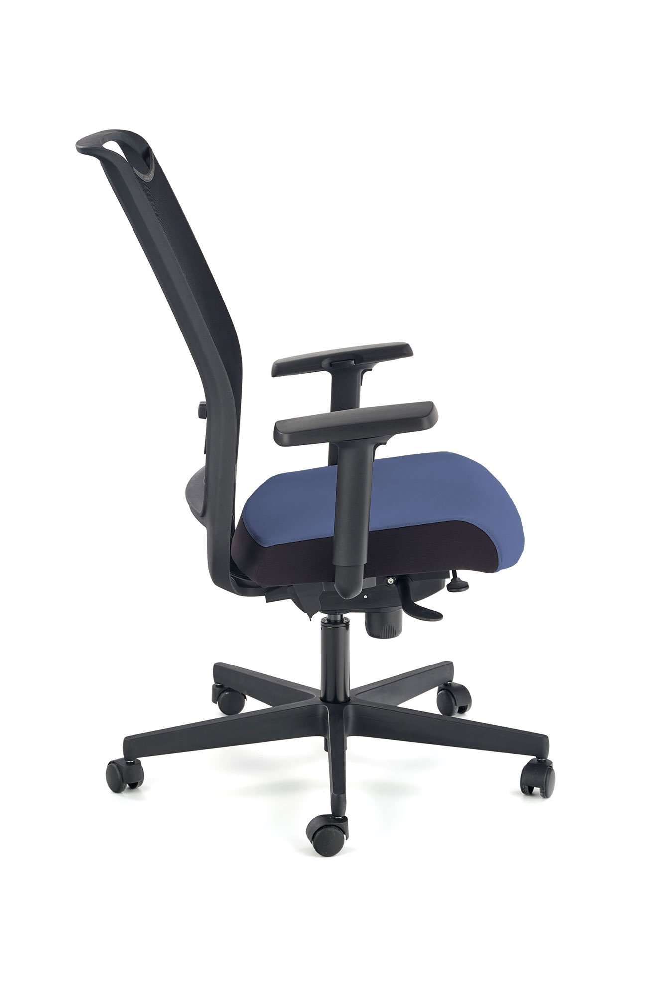 Biuro kėdė GULIETTA, juoda/mėlyna - 5
