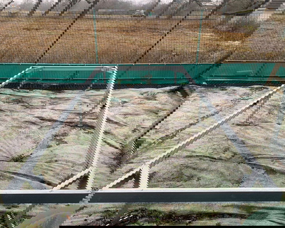 Cinkuoto plieno pamatas, plotis 4 m, ilgis 14 m - 2