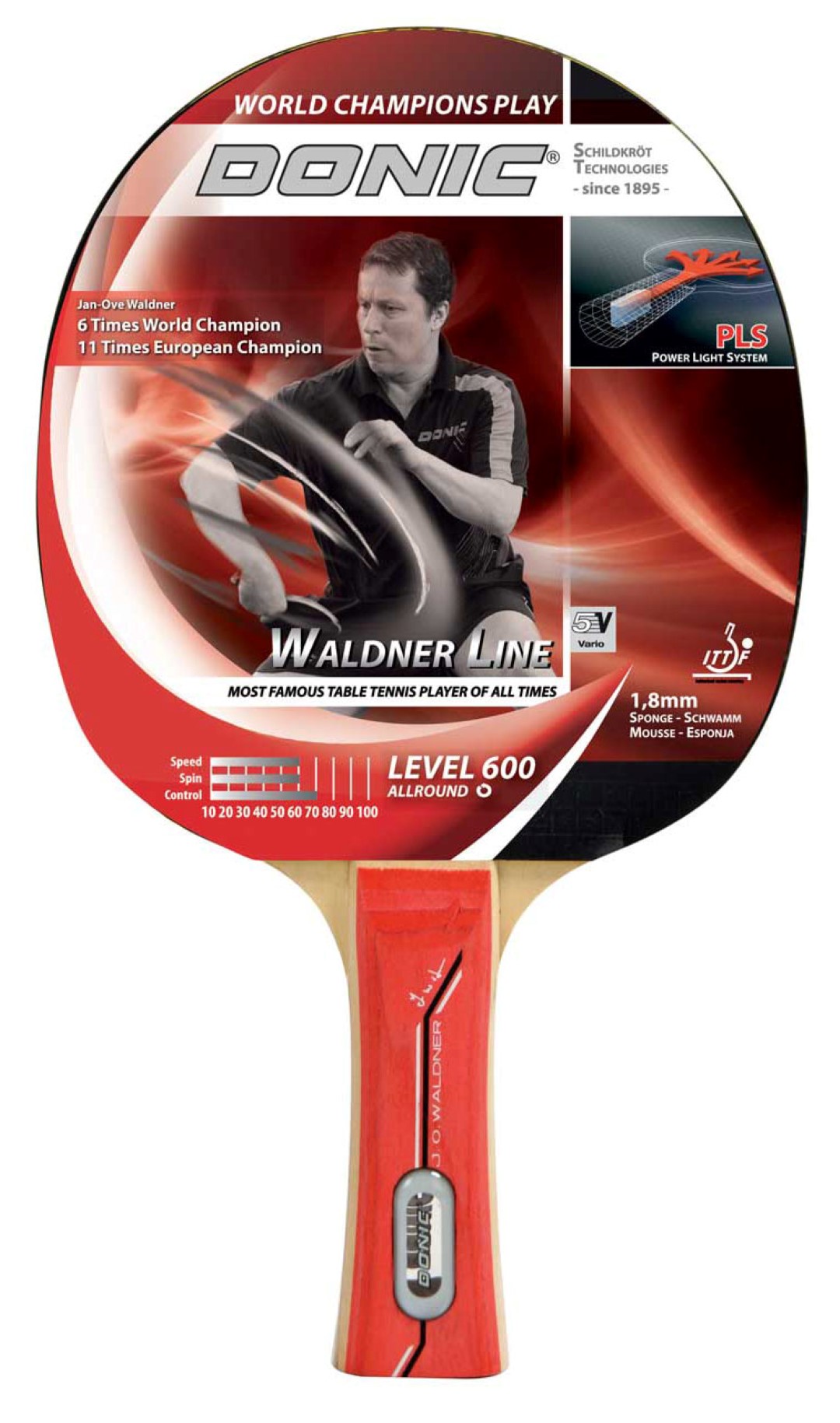 Stalo teniso raketė DONIC Waldner 600 ITTF-0